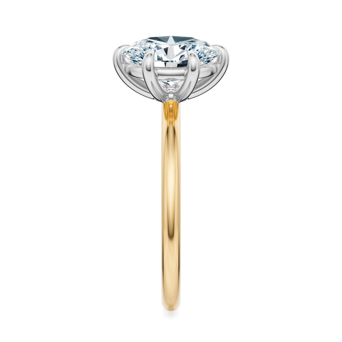 Baxter 6-Prong Solitaire Engagement Ring Setting