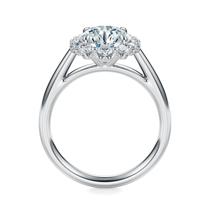 Perry Halo Engagement Ring Setting