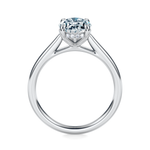 Madison Hidden Halo Engagement Ring Setting