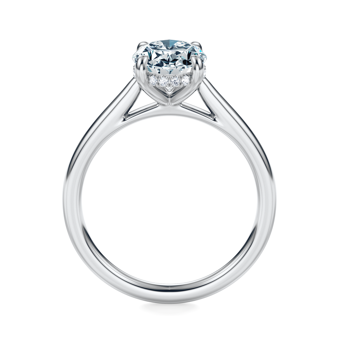 Madison Hidden Halo Engagement Ring Setting