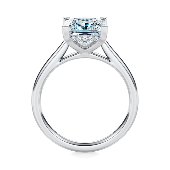 Madison Hidden Halo Engagement Ring Setting
