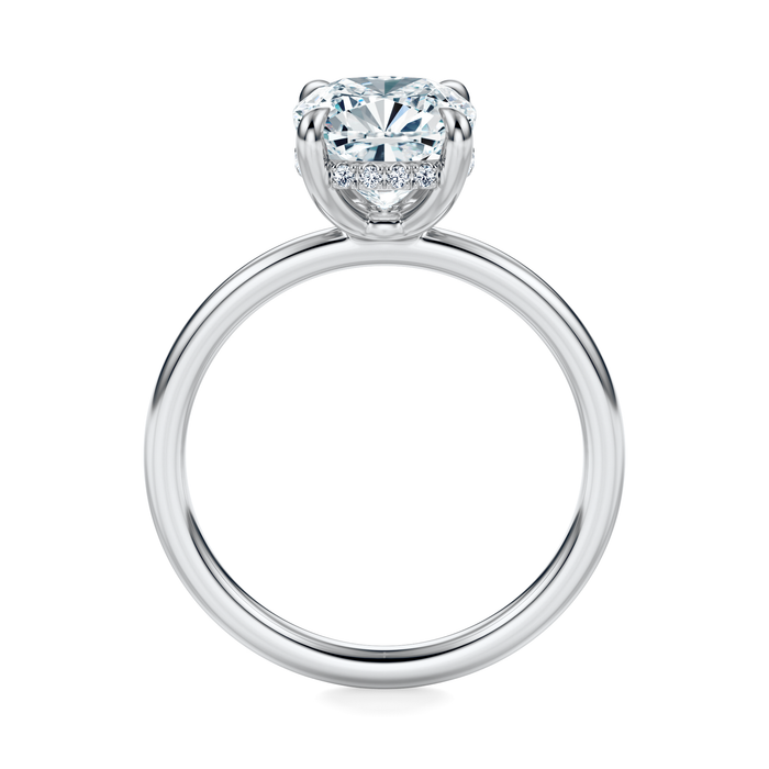 Baxter Hidden Halo Engagement Ring Setting