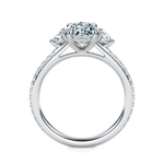 Petite Elizabeth Pavé Engagement Ring Setting