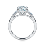 Vesey 3-Stone Engagement Ring Setting