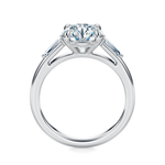 Vesey 3-Stone Engagement Ring Setting