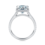 Essex Pavé Halo Engagement Ring Setting