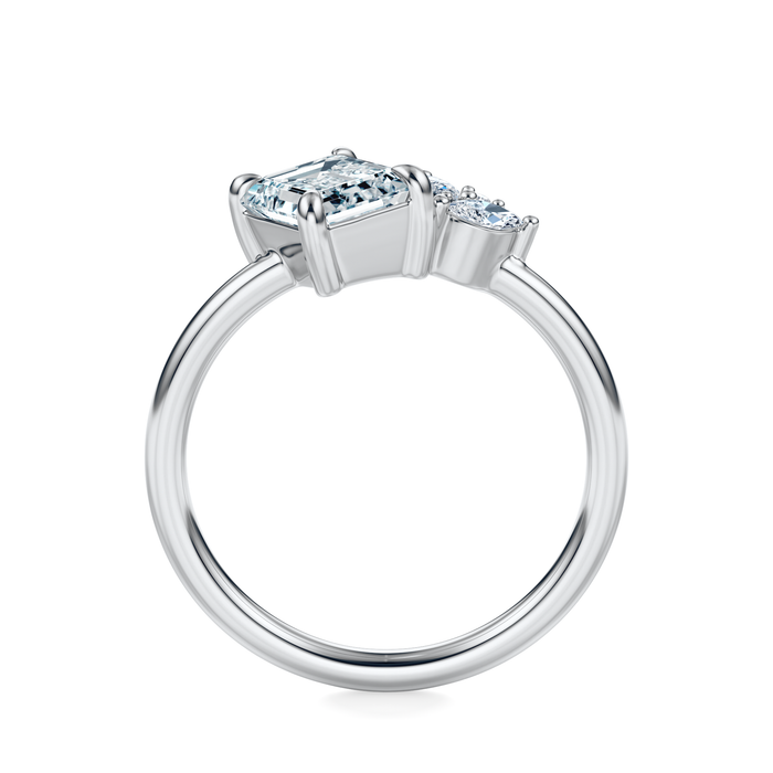Petite Mulberry Engagement Ring Setting