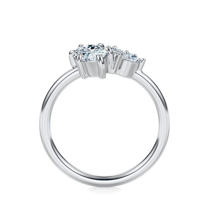 Petite Mulberry Engagement Ring Setting