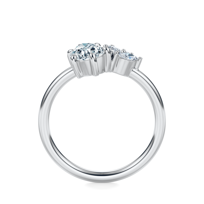 Petite Mulberry Engagement Ring Setting