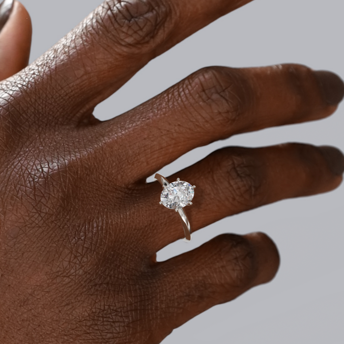 Broadway Solitaire Engagement Ring Setting