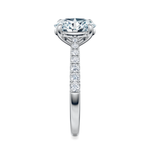 Madison Pavé Engagement Ring Setting
