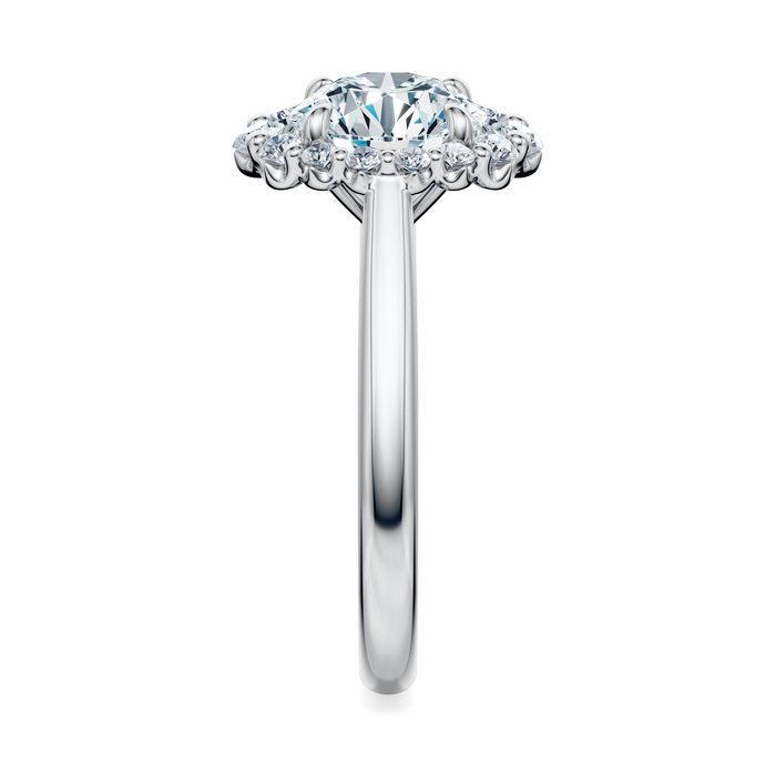 Perry Halo Engagement Ring Setting