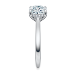 Madison Hidden Halo Engagement Ring Setting