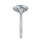 Petite Elizabeth Pavé Engagement Ring Setting