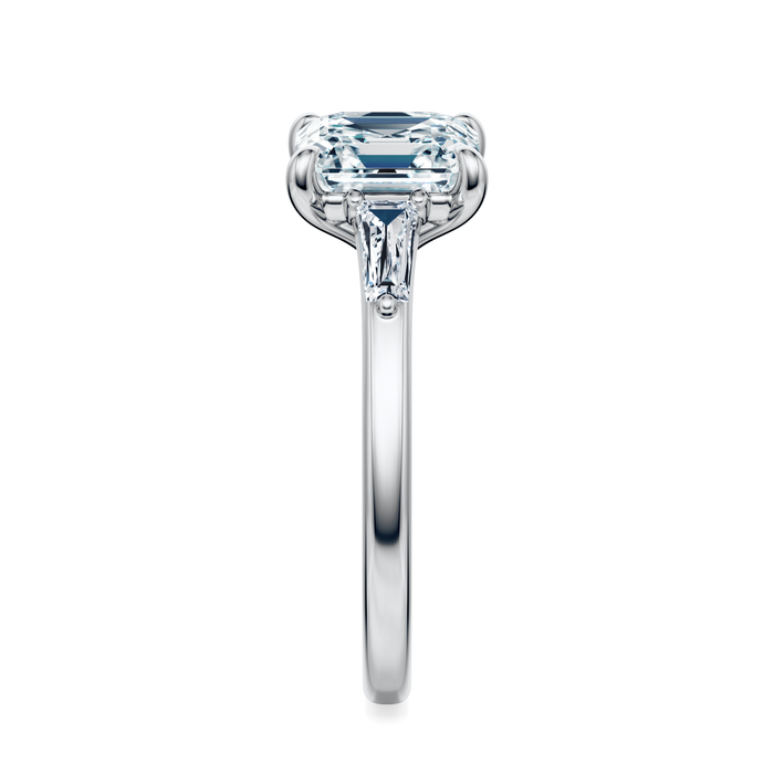 Vesey 3-Stone Engagement Ring Setting