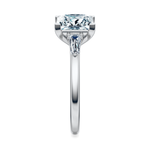 Vesey 3-Stone Engagement Ring Setting