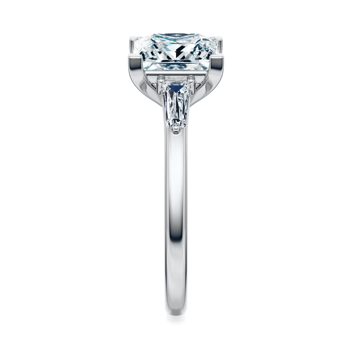 Vesey 3-Stone Engagement Ring Setting