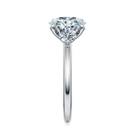 Elizabeth Three-Stone Diamond Engagement Ring Setting