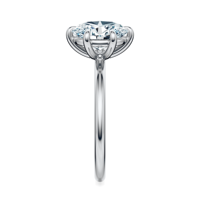 Baxter 6-Prong Solitaire Engagement Ring Setting