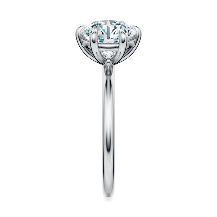 Baxter 6-Prong Solitaire Engagement Ring Setting