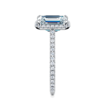 Essex Pavé Halo Engagement Ring Setting