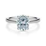 Madison Hidden Halo Engagement Ring Setting