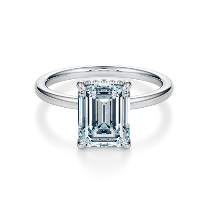 Baxter Hidden Halo Engagement Ring Setting