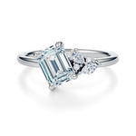 Petite Mulberry Engagement Ring Setting