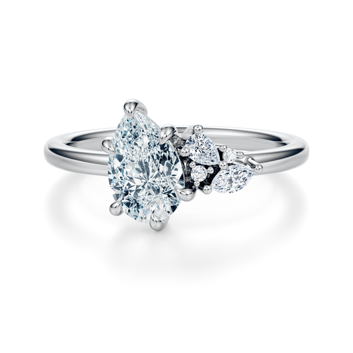 Petite Mulberry Engagement Ring Setting