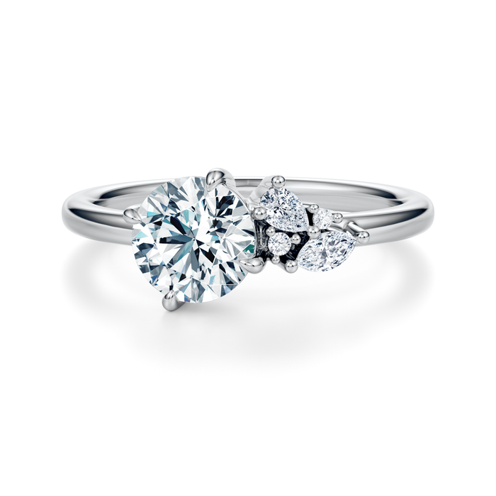 Petite Mulberry Engagement Ring Setting
