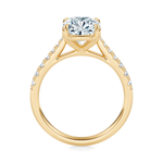 Madison Pavé Engagement Ring Setting