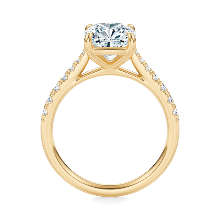 Madison Pavé Engagement Ring Setting