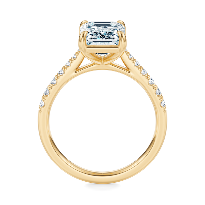 Madison Pavé Engagement Ring Setting