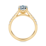 Madison Pavé Engagement Ring Setting