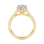 Madison Pavé Engagement Ring Setting