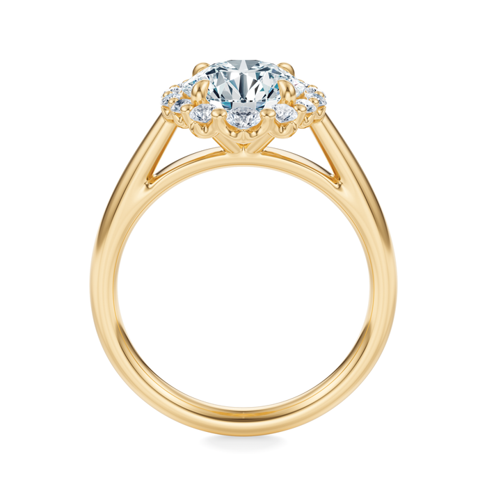 Perry Halo Engagement Ring Setting