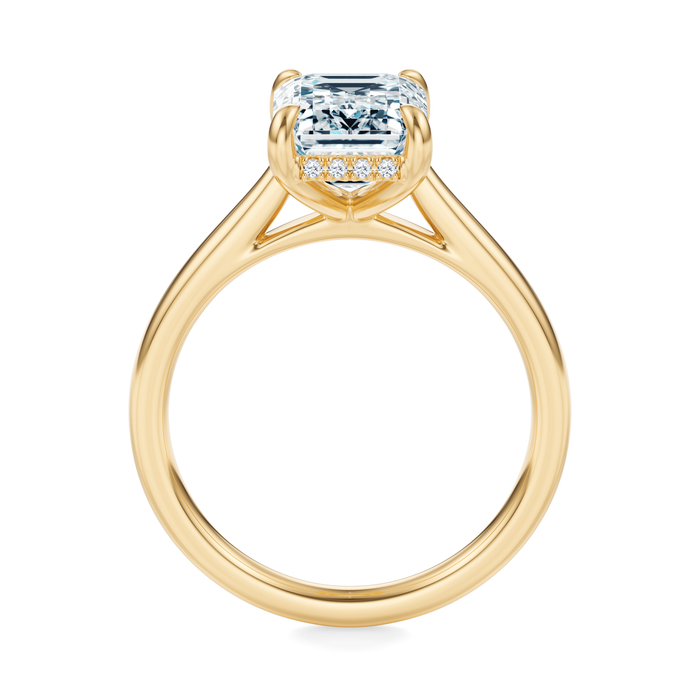 Madison Hidden Halo Engagement Ring Setting