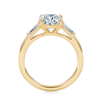 Vesey 3-Stone Engagement Ring Setting