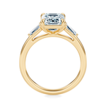 Vesey 3-Stone Engagement Ring Setting
