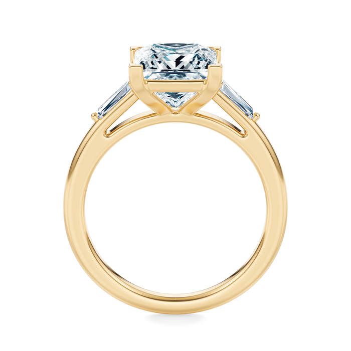 Vesey 3-Stone Engagement Ring Setting
