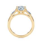 Vesey 3-Stone Engagement Ring Setting