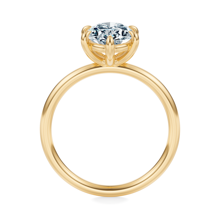 Baxter 6-Prong Solitaire Engagement Ring Setting