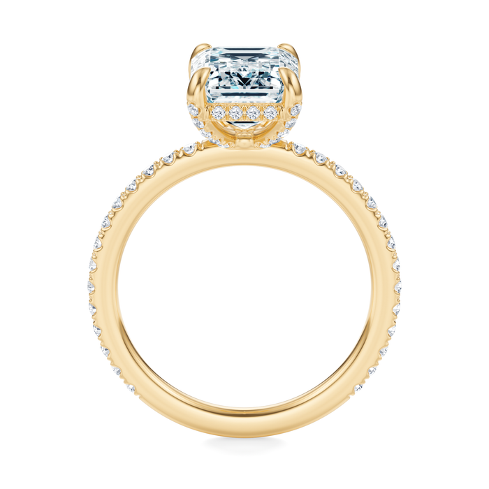 Baxter Full Pavé Engagement Ring Setting