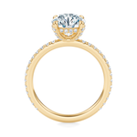 Baxter Full Pavé Engagement Ring Setting