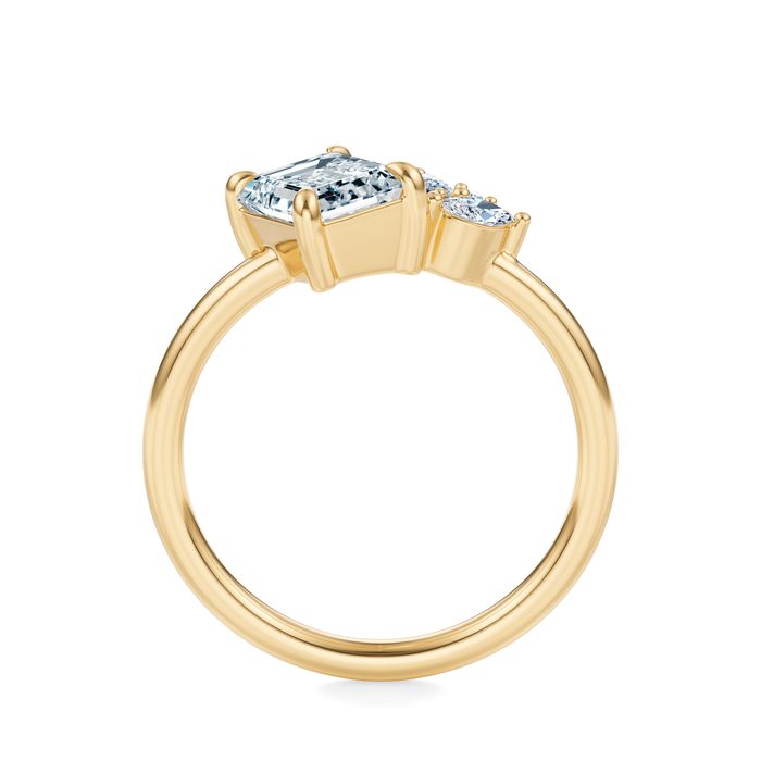 Petite Mulberry Engagement Ring Setting