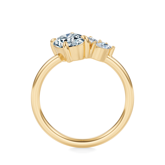 Petite Mulberry Engagement Ring Setting