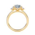 Petite Elizabeth Pavé Engagement Ring Setting