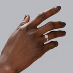 Baxter Pavé Hidden Halo Engagement Ring Setting