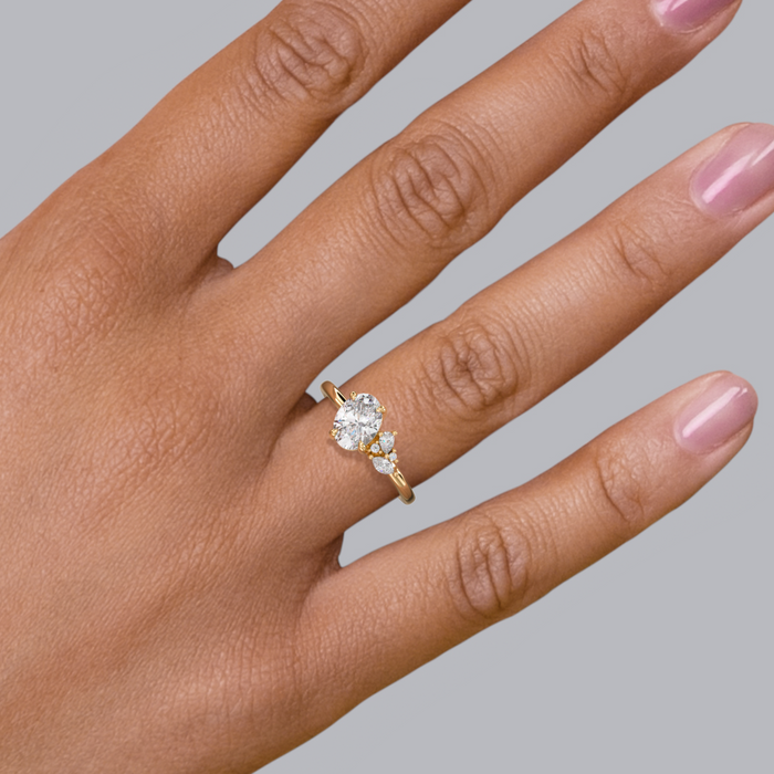 Petite Mulberry Engagement Ring Setting