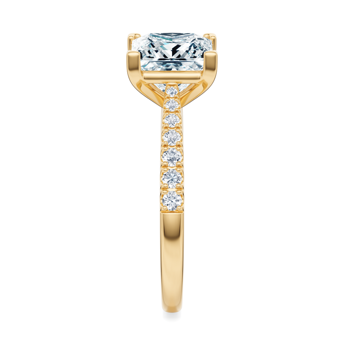 Madison Pavé Engagement Ring Setting